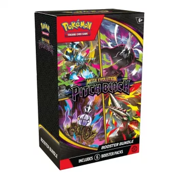 Pokémon TCG Mega Evolution Pitch Black booster display, Engels