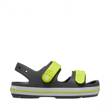 Crocs Crocband Cruiser kindersandalen grafiet geel maat 32-33
