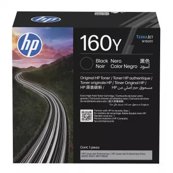 HP 160Y originele extra hoog rendement zwarte tonercartridge (W1600Y) voor LaserJet M110w/M140w
