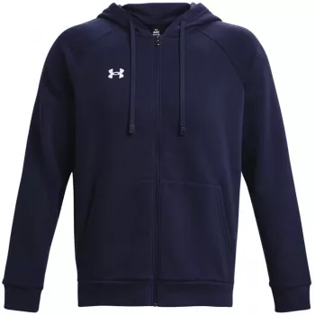 Under Armour heren Rival Fleece FZ hoodie middernachtblauw