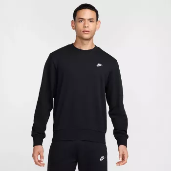 Nike Club FT Heren sweatshirt zwart FN3888 010 maat S