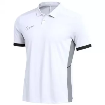 Nike Dri-FIT Academy 25 heren kortarmig poloshirt wit 2XL