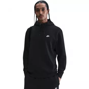 Nike Club Fleece heren hoodie met capuchon zwart 2XL