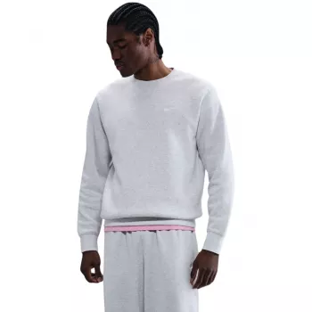 Nike Club Fleece heren crewneck sweatshirt donkergrijs heather M