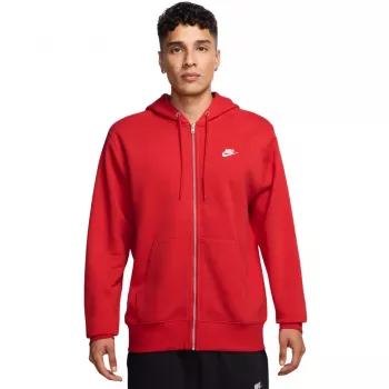 Nike Club BB FZ hoodie heren rood FN3861 657 maat M