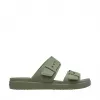 Crocs Brooklyn Buckle Low dames plateausandalen groen 211215 3BX 38-39