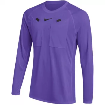 Nike Dri-FIT Referee III herenvoetbalshirt met lange mouwen paars 2XL