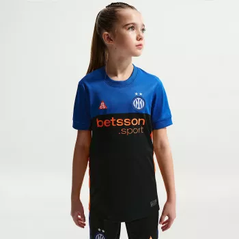 Nike Inter Milan 2026 Stadium SE kinderen voetbalshirt - zwart/blauw - maat L