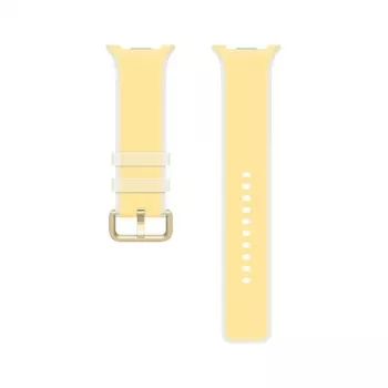 Samsung Misty Band M/L voor Galaxy Watch9 (Watch8) - gele fluorelastomeer sportband