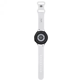 Hello Kitty universele siliconen armband voor smartwatches HKUWMSDIESK Heads & Stripes zwart 20mm