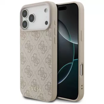 GUESS 4G Classic hoesje voor iPhone 18 Pro Max / 17 Pro Max - roze