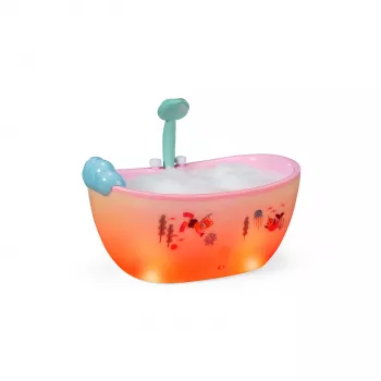 ZAPF CREATION BABY born bad met werkende douche, licht en geluid – poppenbadspeelset voor poppen van 43 cm