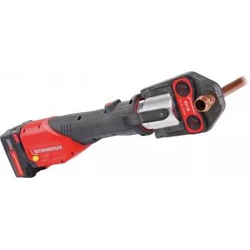 ROTHENBERGER ROMAX 4000 Basic Set met 2,0 Ah & 4,0 Ah accu's, 18V accu-persgereedschap, 32 kN, CAS-systeem, ROCASE