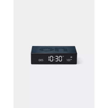 Lexon Flip Premium dubbelzijdige wekker blauw LR152B