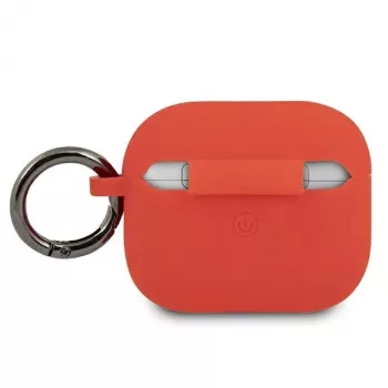 Ferrari FEA3SILRE siliconen hoesje voor Apple AirPods 3e generatie, rood