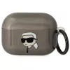 Karl Lagerfeld KLAPHNIKTCK AirPods Pro hoesje zwart Karl Head