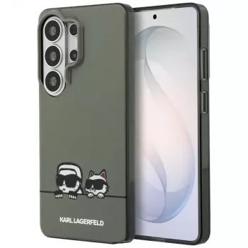 Karl Lagerfeld Samsung Galaxy S26 Ultra IML Peekaboo Karl&Choupette MagSafe-hoesje groen