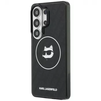 Karl Lagerfeld IML Repeated Choupette MagSafe-hoesje voor Samsung Galaxy S26 Ultra, zwart