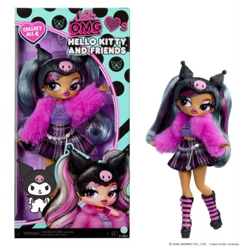 MGA L.O.L. Surprise O.M.G. Hello Kitty & Friends - Kuromi modepop