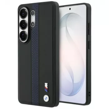 BMW Perforated Stripe Logo MagSafe-hoesje voor Samsung Galaxy S26 Ultra - blauw