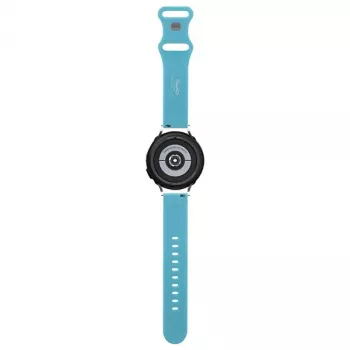 Hello Kitty Universele siliconen band HKUWMSCHBLB, Kitty Head, Blauw, 20mm