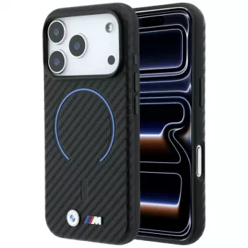 BMW M Carbon Printed Ring MagSafe Hoesje voor iPhone 18 Pro Max / 17 Pro Max - Zwart