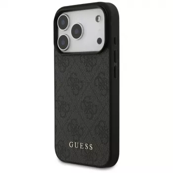 GUESS 4G Classic Achterzijde Beschermhoes voor Apple iPhone 18 Pro / 17 Pro - Zwart