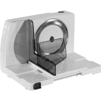 Ritter Markant 7 wit elektrische keukenmachine snijmachine 170mm RVS golfsnijdemes 65W Eco motor