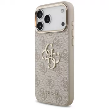 GUESS 4G Big 4G Classic Logo hoesje voor iPhone 17 Pro Max / 18 Pro Max - roségoud