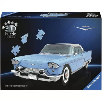 Ravensburger 3D-puzzel Iconics: Cadillac Eldorado Brougham (162 stukjes)