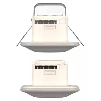 THEBEN theLuxa 103 S360-100-12 DE-UP WH passieve infrarood plafondmelder, inbouwmontage, wit
