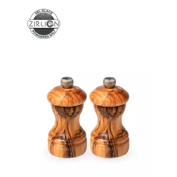 Peugeot Bistro peper- en zoutmolenset, olijfhout, 10 cm, duo