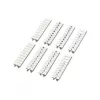Phoenix Contact ZB 5 L1,L2,L3,N,PE klemmenstrook-markeringsstrip, wit, 10 markers, vastklikbaar, 5 mm raster