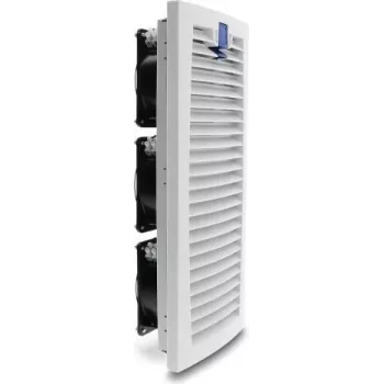 Delock 3 axiale ventilatoren 230 V AC met filter 418 x 180 x 84 mm