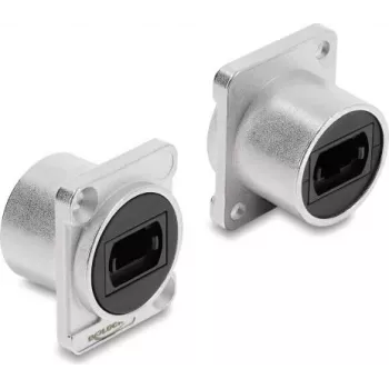 Delock D-Type module MPO bus naar MPO bus zilver