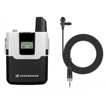 Sennheiser SL Bodypack - ME 2 Kit DW-3 digitaal draadloos clip-on microfoonsysteem