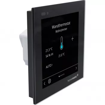 Homematic IP Glasdisplay - plus (HmIP-WGD-PL) Smart Home touch-bedieningsdisplay