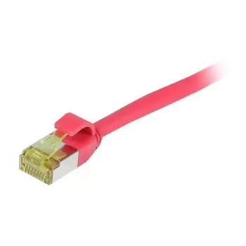 Synergy21 CAT6A S/FTP slim patchkabel, 1,0 m, rood, LSZH/TPE, 500MHz, 10Gbps, AWG28
