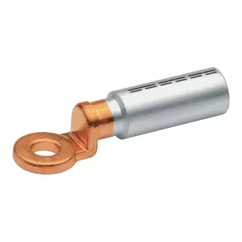 Klauke 370R12 bimetaal-verbindingsmof Al-Cu 185 mm², verpakking van 5 stuks