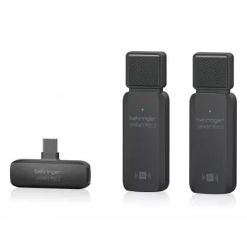 Behringer SMART MIC 2 draadloos smartphone-microfoonsysteem