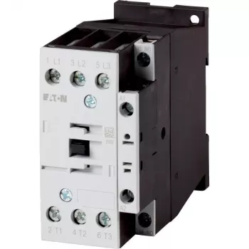 Eaton DILM17-10 vermogenscontactor, 3-polig, 1 NO hulpcontact, 230 V AC 50 Hz / 240 V AC 60 Hz spoel, 17 A, 7,5 kW