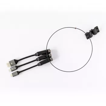 Kindermann HDMI-adapterring 4K60 - aluminium