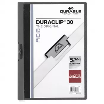 DURABLE DURACLIP 30 A4 klemhefter blauw