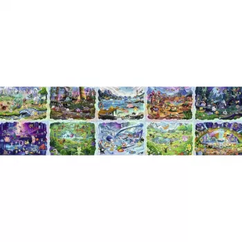 RAVENSBURGER Pokémon Celebration Journey puzzel met 40000 stukjes