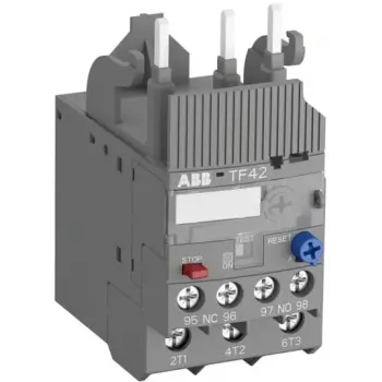 ABB TF42-38 thermisch overbelastingsrelais, 30-38 A, klasse 10, 3-polig, 690 V AC, 1NO+1NC