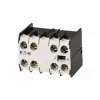 Eaton 22DILE hulpschakelblok 2NO+2NC schroefaansluitingen frontbevestiging voor DIL E contactoren