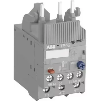 ABB TF42-1.7 thermisch overbelastingsrelais, 1,2 - 1,7 A, klasse 10, 3-polig, 690 V AC/DC