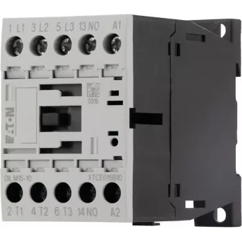 Eaton DILM15-10 24 V DC vermogensschakelaar, 3-polig, 15 A, 7,5 kW, 1 NO hulpcontact