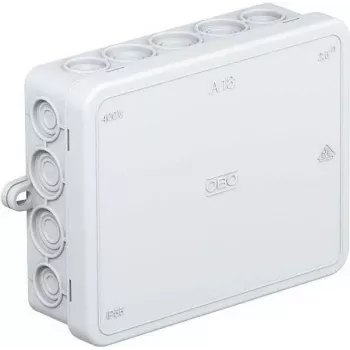 OBO A 18 kabelaftakdoos 125x100x38 mm lichtgrijs RAL 7035