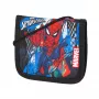 McNeill Marvel Spider-Man borsttasje met paspoortvenster, rood/blauw